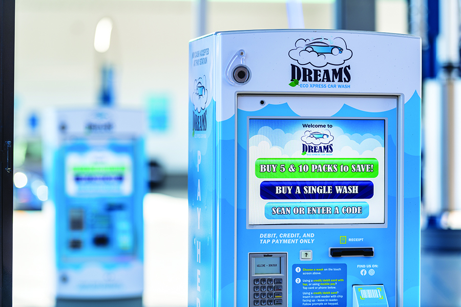 Car wash POS system