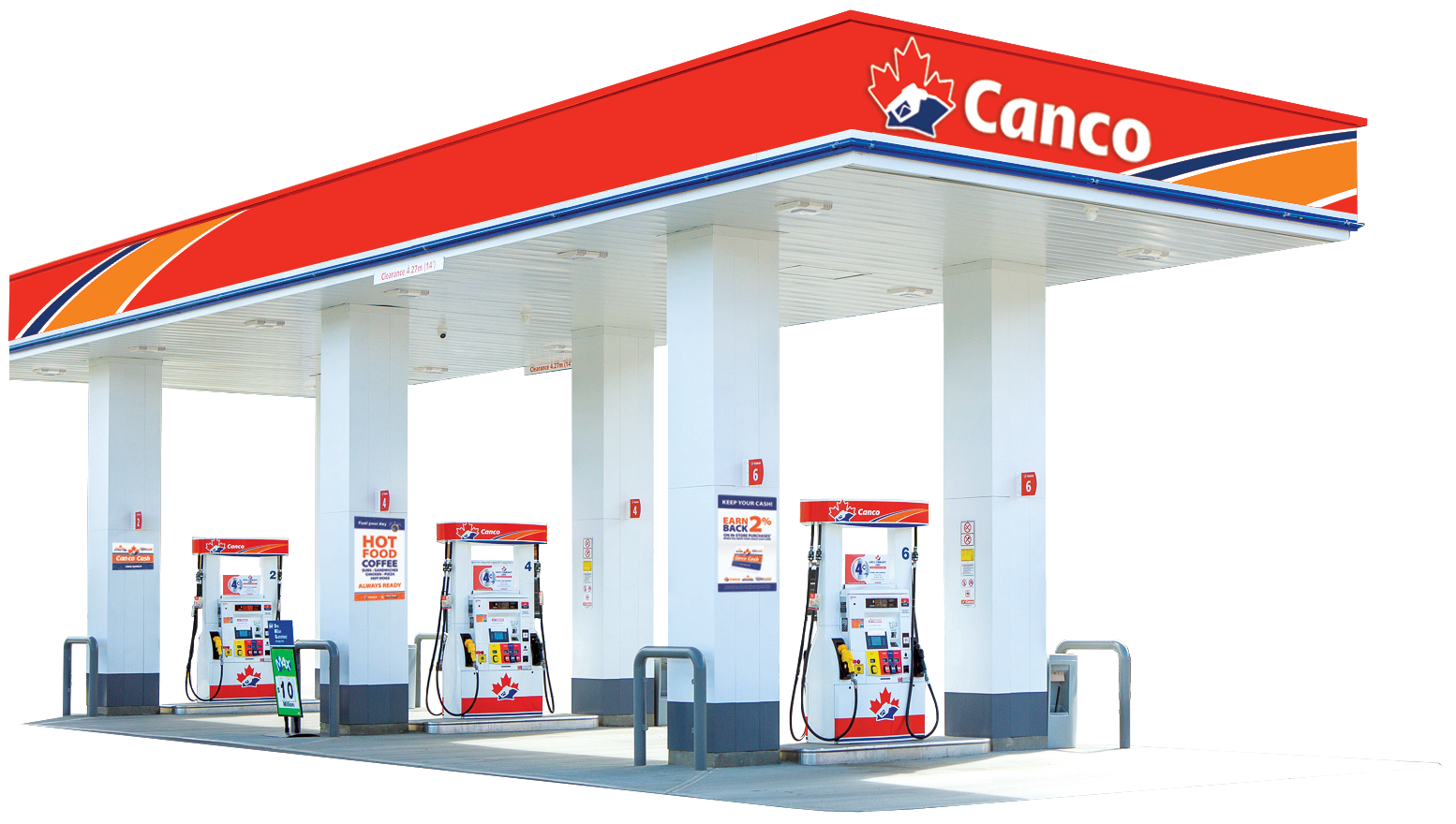 Canco station rendering/photo