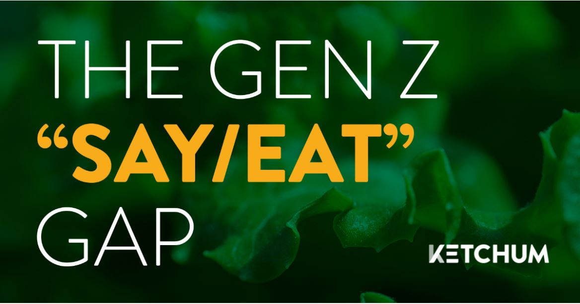 Ketchum Gen Z Food Survey Say Eat Gap 