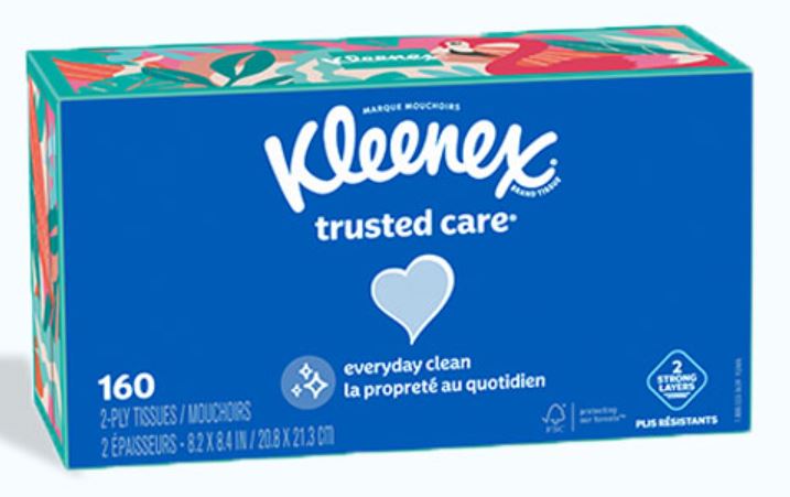 Kleenex Tissue Box Canada