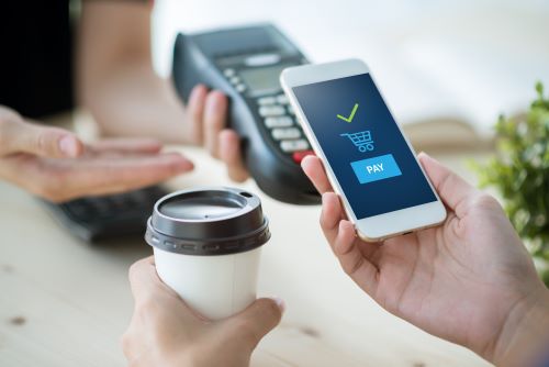 Digital Payments Teaser Stock Image